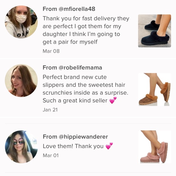 Cozy Slippers Black - Picture 5 of 6